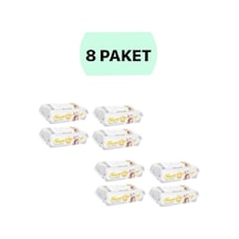 Sleepy Sensitive 90 Yaprak 8'li Paket Islak Mendil & Havlu Tekli