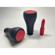 Unıversal Vites Topuzu - Bey130-fs-siyah Gövde Kırmızı Kapak