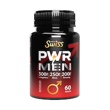 Bork Swiss Pwr Men L-arjinin Maca Ginseng İçeren Takviye Edici Gıda 60 Tablet