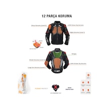 Forte Gt 2003006 Wınd Pro Deri Motosiklet Montu Siyah