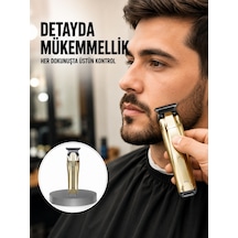 Usb Şarjlı Saç Sakal Kesme Makinesi Hassas Detay Kesim İçin Yeni Nesil - Lisinya