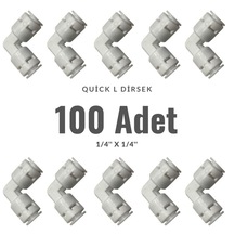 Su Arıtma Cihazı Quick Dirsek L 1/4'' 100 Adet