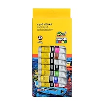 Akrilik Boya Tüp 12li 0,15 L
