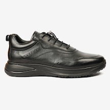 Greyder 64612 Erkek Siyah Hakiki Deri Casual Ayakkabı Siyah