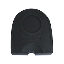 Geeksen Kaymaksız Silikon Kahve Presleme Matı - Profesyonel Barista İçin Anti-kaygan Masa Üstü Matı S Boy Siyah