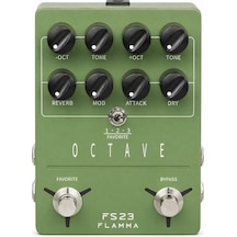 Flamma Fs23 Stereo Oktav Pedalı Çift Ayak Anahtarlı Efekt Çözümü