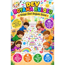 Kişiye Özel Doğum Günü Boyama Rulosu Kişiselleştirilebilir - 916492199 Diğer