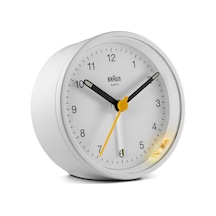 Klasik Analog Alarm Saati - Bc12w Beyaz
