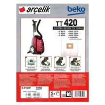 S 4250 Süpürge Sentetik Toz Torbası 20 Adet.