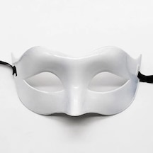 Beyaz Renk Masquerade Kostüm Partisi Venedik Balo Maskesi Yetişkin