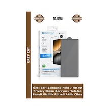Özel Seri Samsung Fold 7 Hd 9d Privacy Ekran Koruyucu Telefon Paneli Gizlilik Filtreli Akıllı Cihaz