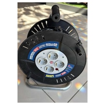 Roll 1 Kablolu 20 Metre Seyyar Makaralı Kablo
