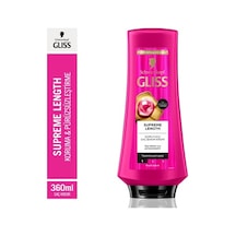 Schwarzkopf Gliss Supreme Length Saç Bakım Kremi 360 Ml 4015100815191-190