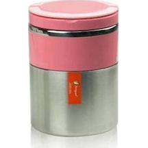 Penguen Yemek Termosu Renkli Png-1302 Pembe Açık Pembe