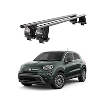 Royal Fiat 500x 2015 Ve Sonrası Uyumlu Gri Ara Atkı Port Bagaj Tavan Barı