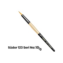 123 Seri Sentetik Yuvarlak Uçlu Fırça No 10/0