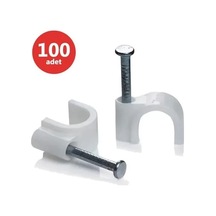 Sh Karya 8 Numara 25 Mm Çelik Çivili Kroşe 100'lü Paket Najmaddin