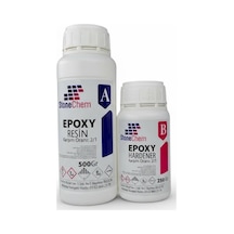 Stonemix Süper Şeffaf Epoksi Reçine 750 Gr Standart