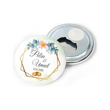 Yarendavetiyeotuz9 Metal Açacak Magnet Düğün - Nişan - Kına - Nikah - Söz (25 Adet) (517606614)