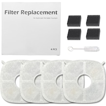 Haustier Ff013 Seramik Su Sebili Wf013 İçin Su Sebili Filtre Seti 4 Adet