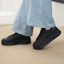 2230-conpax Mcqueen Modeli Anatomik Tabanlı Üst Kalite Unisex Sneakers Ayakkabı Siyah