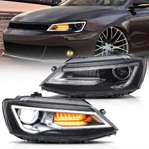Volksvagen Jetta 2012-2013 Audi Dizayn Ön Far
