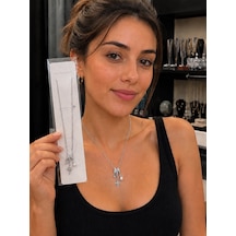 Yıldız Detay Charm Kolye Gümüş