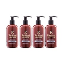 Radical Color New 25/pumpkin Amonyaksız Su Bazlı Saç Boyası 250 Ml 4 Adet Bal Kabağı