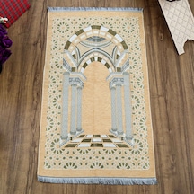 Medine Lüks Şönil Seccade Vizon 66x116cm 520 Gr Çok Renkli