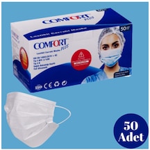 3 Katlı Cerrahi Maske Full Ultrasonic Meltblown Filitreli Telli Maske 50li Paket