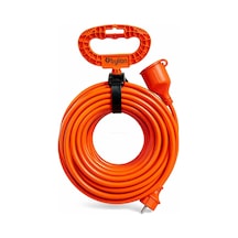 Seyyar Uzatma Kablosu, Ttr Kablo, Ip44 Koruma, Erkek Dişi Fişli, Seyyar Ara Kablo, Dış Mekan Ve İç Mekan, Elektrik Uzatma Kablosu, Ağır Hizmet Tipi, A-plus Enerji Kablosu 3x1,5 Mm²/20 Metre Diger