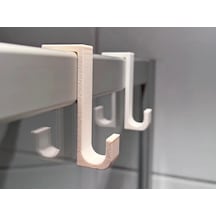 Çerçeveli Duşakabinlere Özel Askı 2 Adet Bej