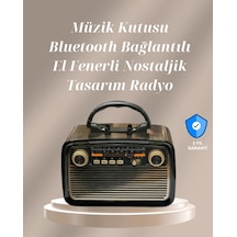 Bluetooth Bağlantılı Taşınabilir Hoparlör - Fm/am Radyo Özellikli, Şarj Edilebilir Batarya, 1 Kg