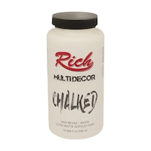 Rich Multidecor Chalked - 500Cc - Beyaz - N:4500