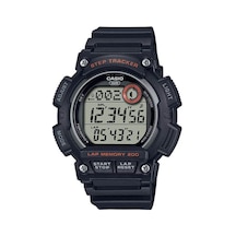 Casio Ws-2100h-1avdf Quartz Dijital Silikon Siyah 10 Atm 48 Mm Erkek Kol Saati Siyah