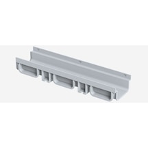 Plastik Kanal Oluğu 130x500 Gri