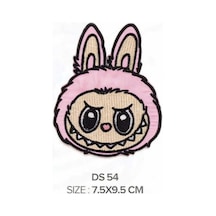 Ütü İle Yapışan Arma-patch-yama Labubu Model 7,5x9,5 Cm 1 Adet - 838563846