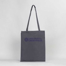 University Of Greenwich Logo Gri Gabardin Bez Çanta