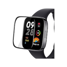 Xiaomi Redmi Watch 3 Tam Kaplayan Nano Cam Ekran Koruyucu Siyah Redmi Watch 3 İle Uyumlu Ekran Koruyucu Çok Renkli