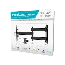 28-42 İnç - Hareketli Tv Askı Aparatı - 72-106 Cm - Lcd Led Tv Uyumlu