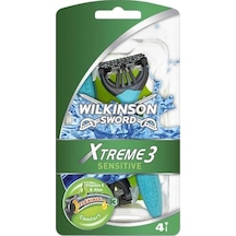 Wilkinson Sword Xtreme3 Oynar Başlıklı Kullan-At Tıraş Bıçağı 4'lü