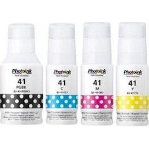 Photoink Canon G3420 4 Renk Mürekkep 135 Ml - 70 Ml Gı-41