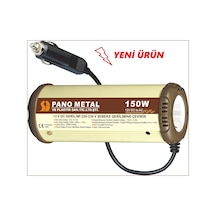 12 Volt Çakmak Invertör Usbli Modifiye  Sinüs 150 Watt Inverter