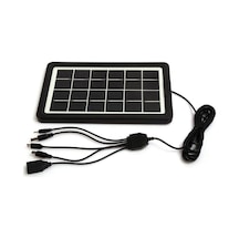 Mepa Gold Silver Gs-1160 6v 3w 500 Mah Güneş Paneli Solar Sistem Najmaddin Standart