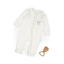 Babycosy Organic Wear Bebek Tulum %100 Organik Pamuk , Bebek - Yenidoğan- Csy8151 Taş