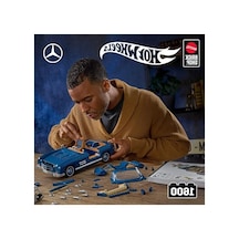 1500 Parçalı Metal Yarış Arabası Oyuncak, 1:12 Ölçekli Gri Model