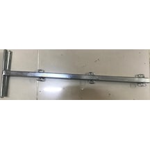 Ersa Saç Çamaşır Askısı Balkon Duvar Tipi 1 Takım 2 Adet Gümüş