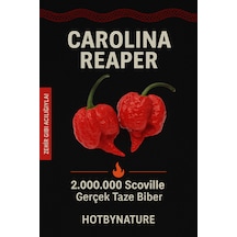 Carolina Reaper Pepper / 2,5 Milyon Scoville - Gerçek Taze Acı Biber