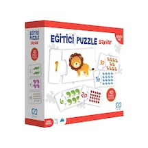 Eğitici Puzzle Sayılar Eğitici Set