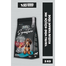 Peritas Signature Kuzulu Küçük Irk Yavru Köpek Maması 3 KG